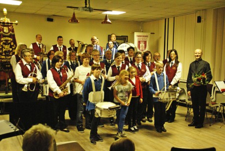 Concert samen met Tamboerkorps uit Doesburg 6 okt 2013